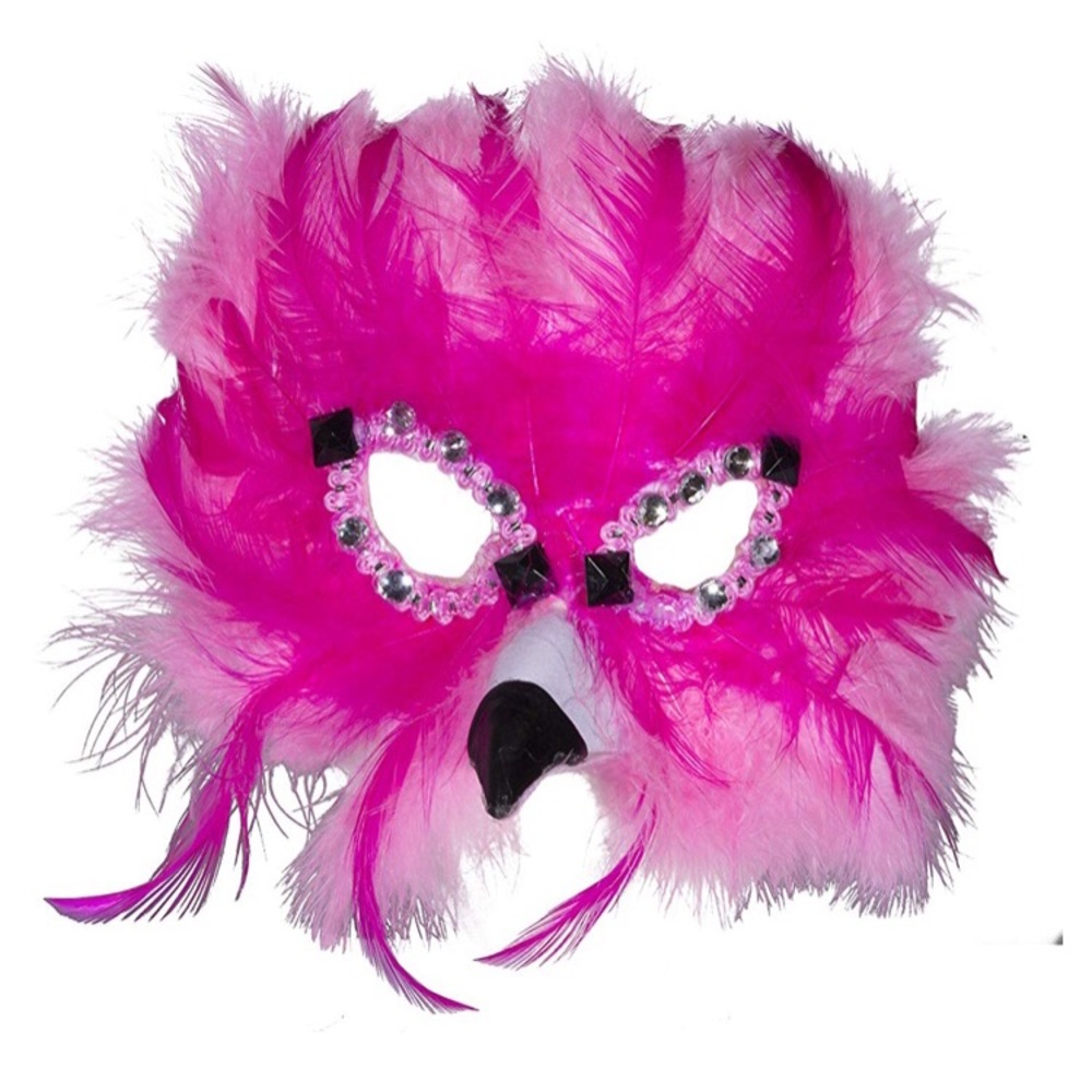 Mask, flamingo